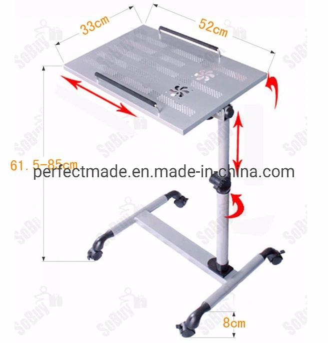 Competitive Angle Adjustable Laptop Desk with Cooler