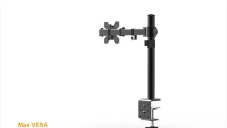 Flexible Adjustable LCD Computer Monitor Single Arm Stand Mount Bracket Desktop Mount for TV Size 10′′