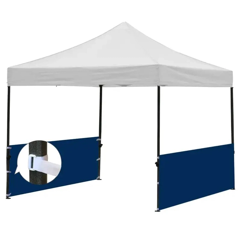 10X10 Black Steel Frame Waterproof Show Canopy Folding Tent with Walls