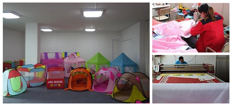 Outdoor Indoor Hight Quality 230t Polyester Hexagon Princess Castle Kids Play Tent