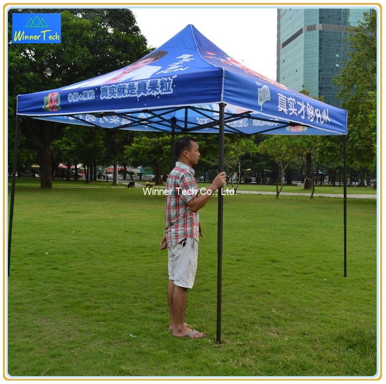 Instant Black Steel Frame Easy up Folding Tent Trade Show Tent China Factory Made -W00085