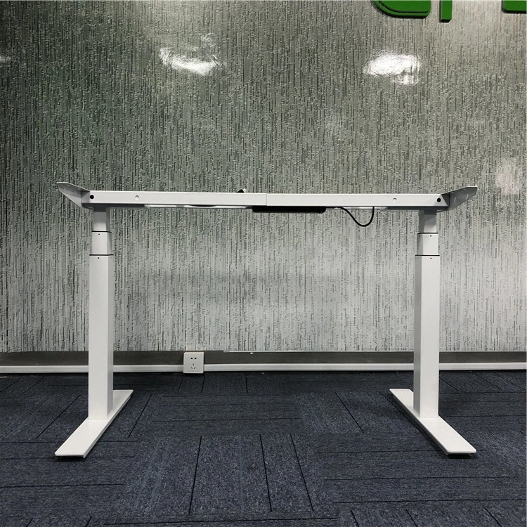Three Legs Electric Height Adjustable Laptop Desk Frame Lift Table