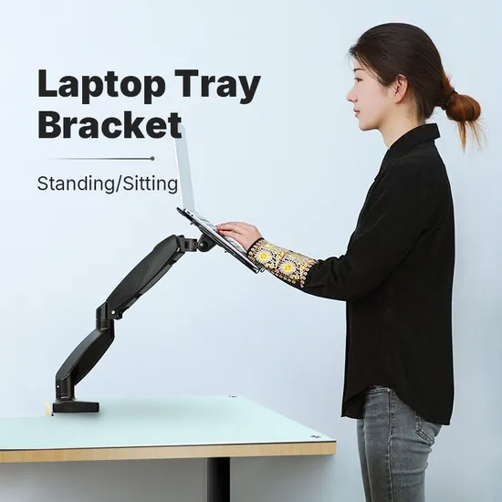 Gc41 Gas Spring Adjustable Single Monitor Arm Stand for 15