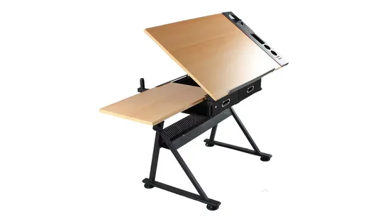 Wholesale Height Angle Adjustable Wooden Student Engineering Drafting Drawing Table for School Tables 