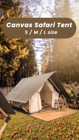 High Quality Outdoor Glamping Tent Luxury Safari Hotel Tent for Sales