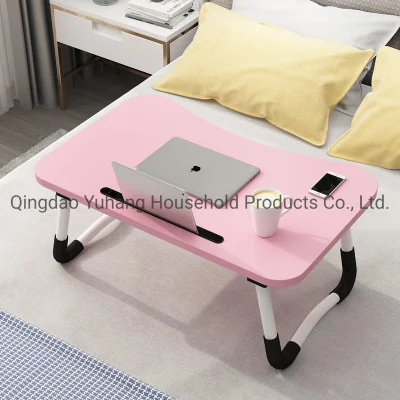 2020 Portable Wooden Computer Table Study Table Foldable Laptop Table (M